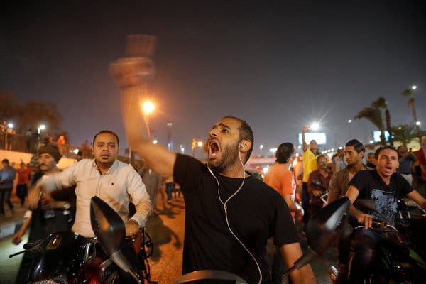 المظاهرات في مصر