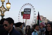 مظاهرة تضامنية مع غزة في لندن