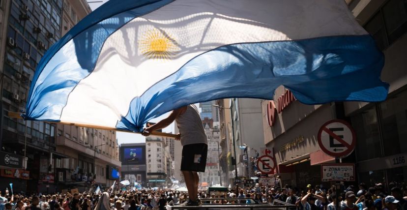 احتفالات الأرجنتين 