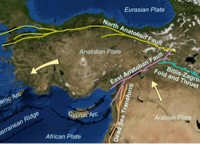 The Anatolian plate 